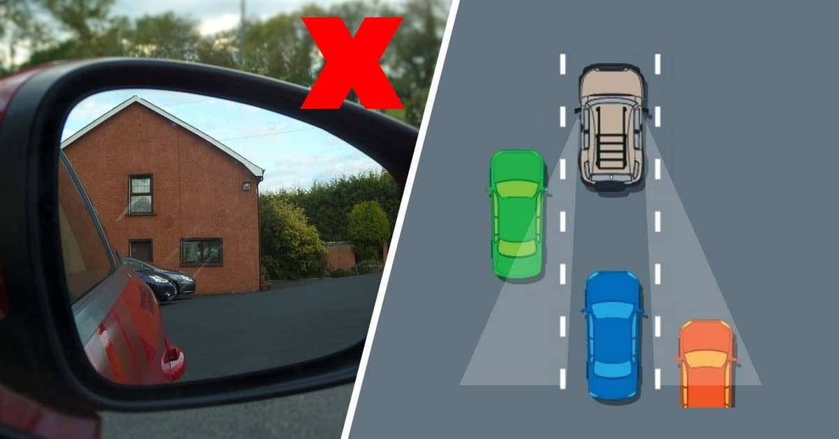 Jak wyregulować lusterka aby wyeliminować martwe pole? To może uratować Ci życie!
