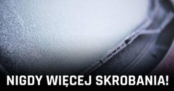 Prosty sposób, dzięki któremu nie będziesz już więcej rano skrobać szyb!