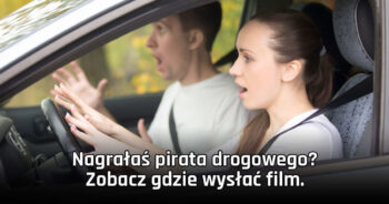 Stop agresji drogowej! Gdzie wysyłać filmy?