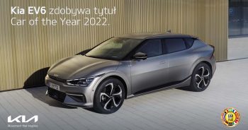 Kia EV6 zdobywa tytuł Car of the Year 2022