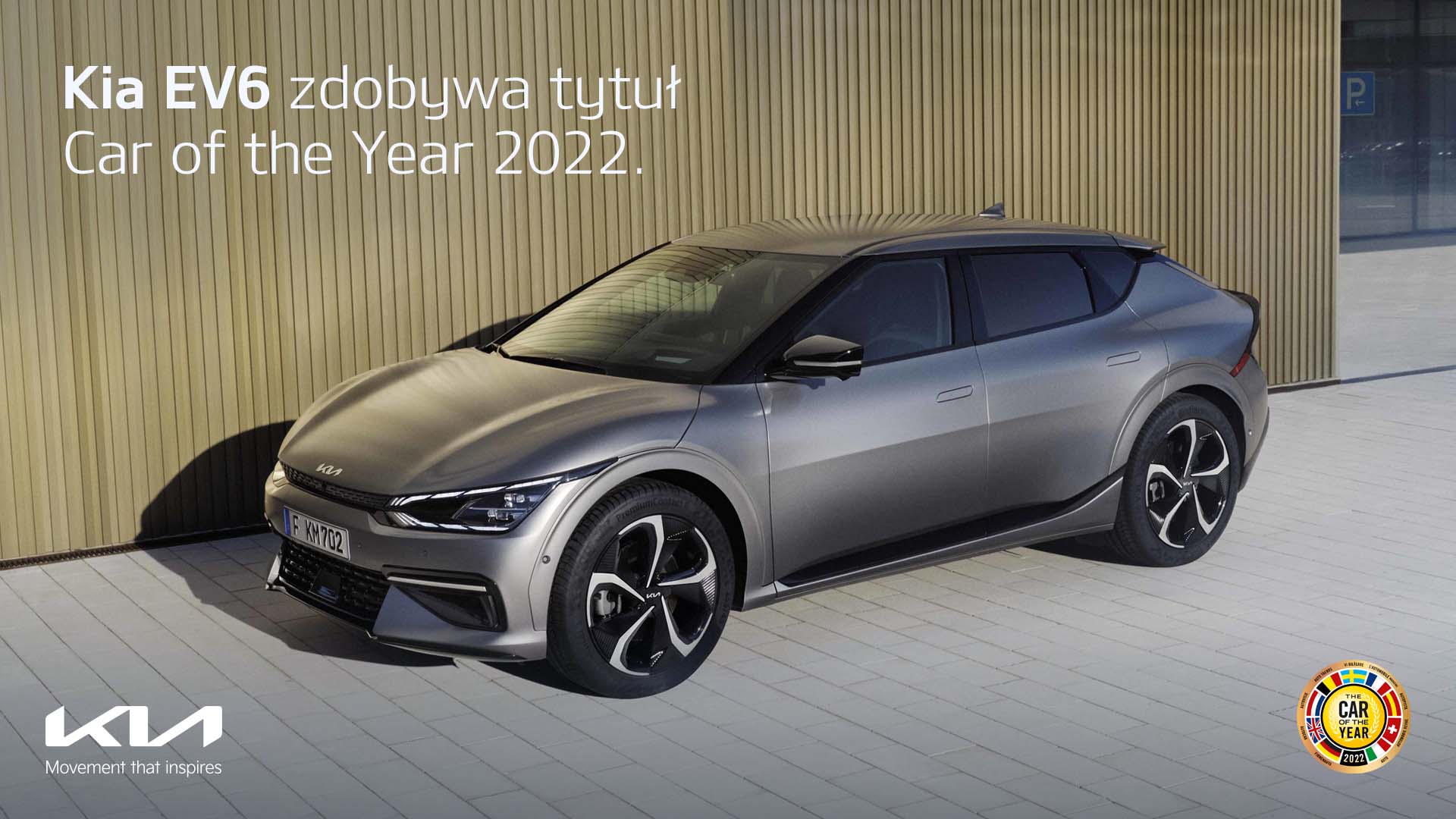 Kia EV6 zdobywa tytuł Car of the Year 2022