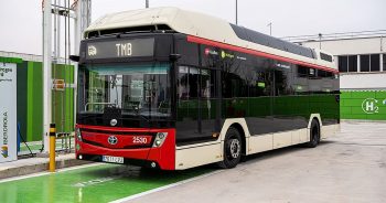 Wodorowe autobusy H2.City Gold w transporcie miejskim Barcelony