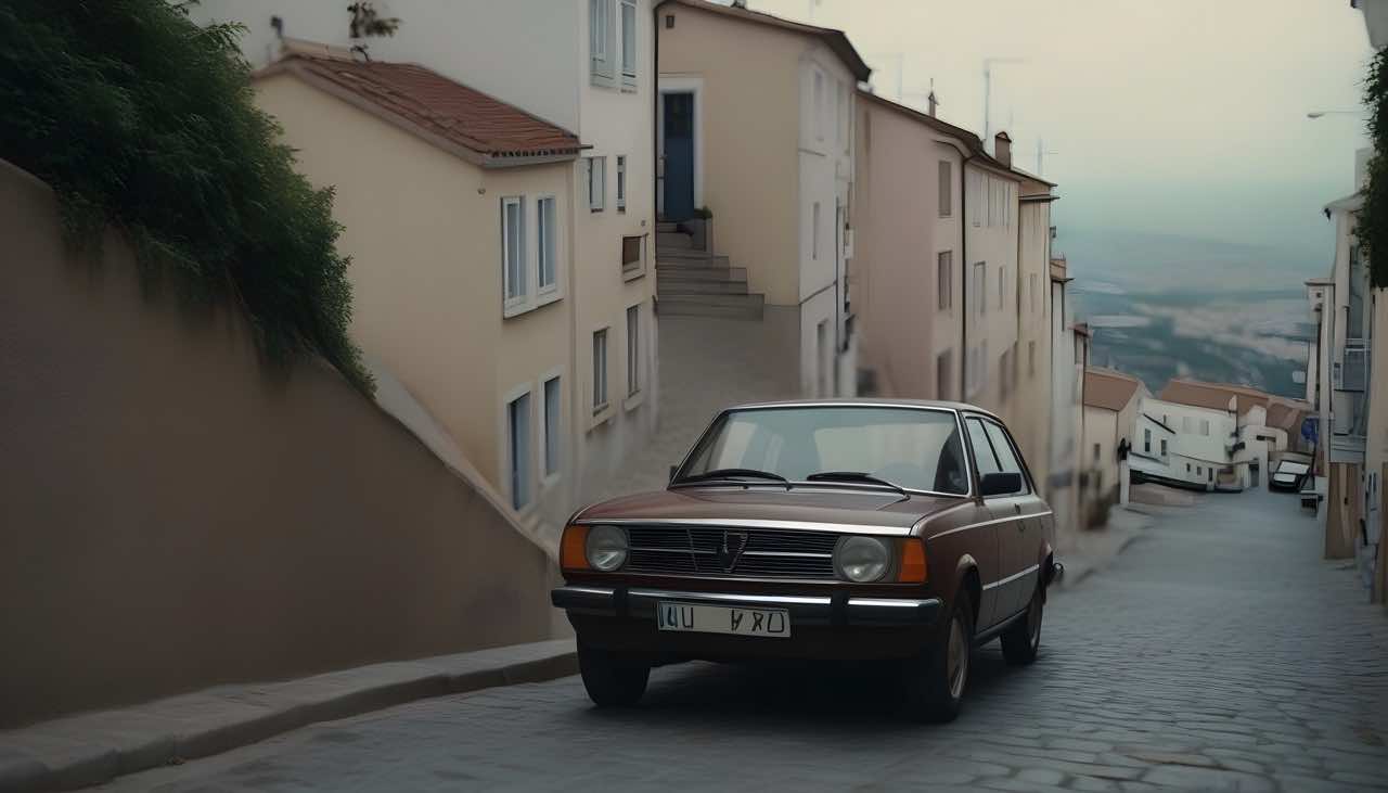Jak bezpiecznie zaparkować auto na wzniesieniu